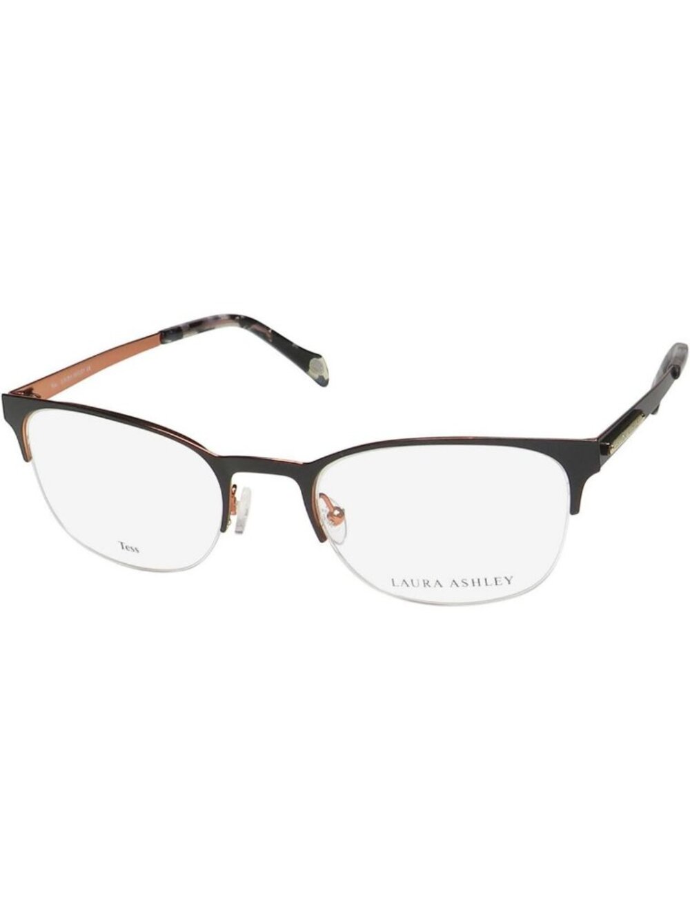 Chic Cat Eye Half-Rimless Eyeglass Frames for Women | Stylish European Designer